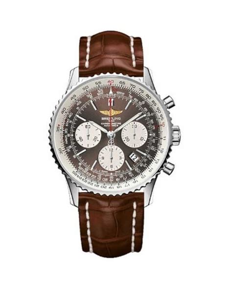 breitling chronograph navitimer brown leather|Breitling Navitimer buying guide.